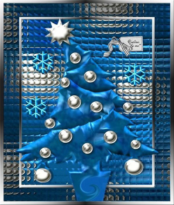 SAPin noël-FLOCON-BLEU SAPin noël-FLOCON-BLEU